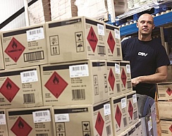 DSV Road i transport materiałów niebezpiecznych