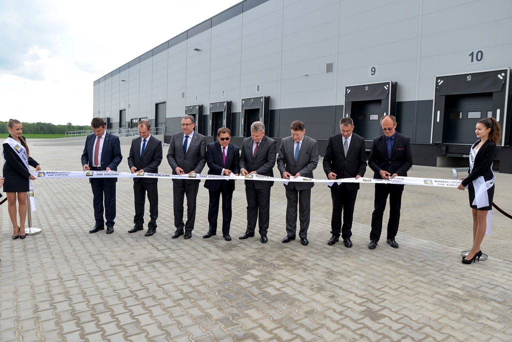 Uroczyste otwarcie pierwszej hali Waimea Logistic Park Korczowa