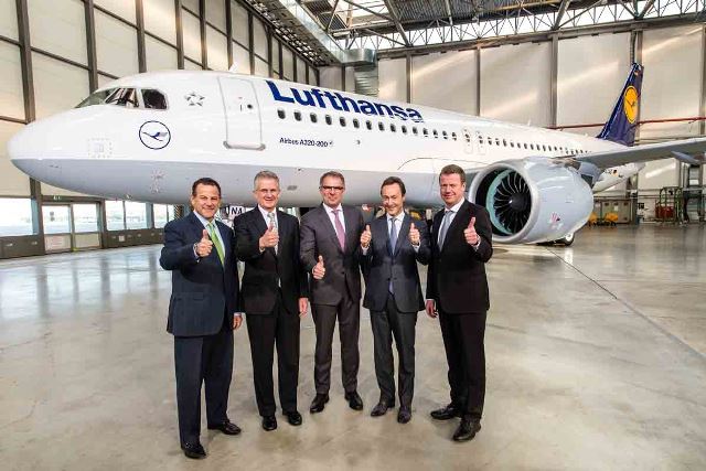 Lufthansa pierwszym operatorem A320neo
