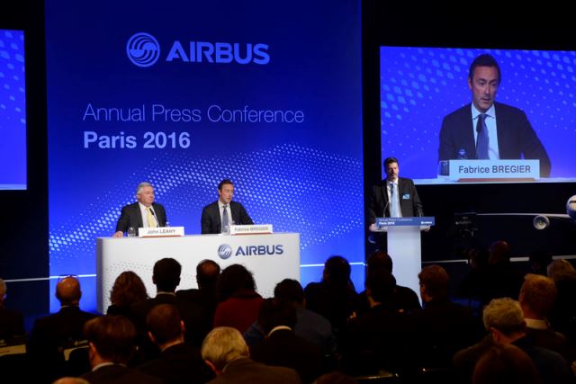 Airbus przekracza plany sprzedażowe na 2015 r