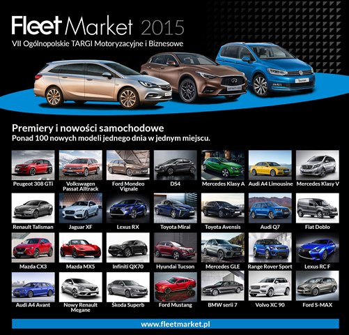 Premiery na Fleet Market 2015