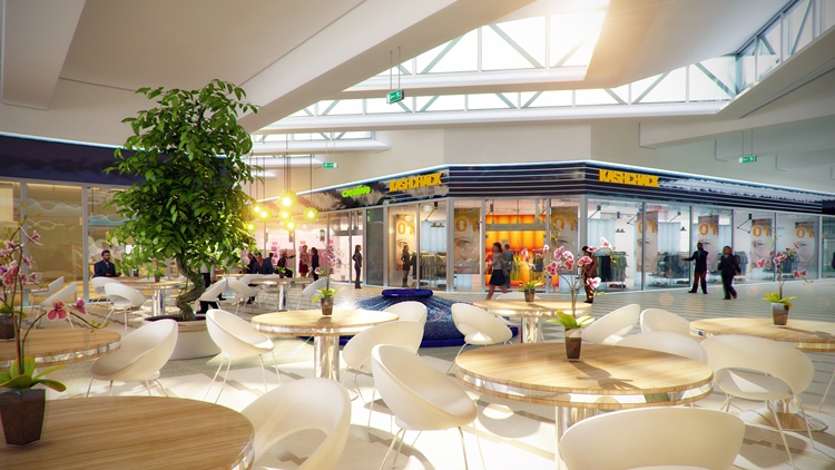 Całkowita przebudowa CH Auchan Gdańsk