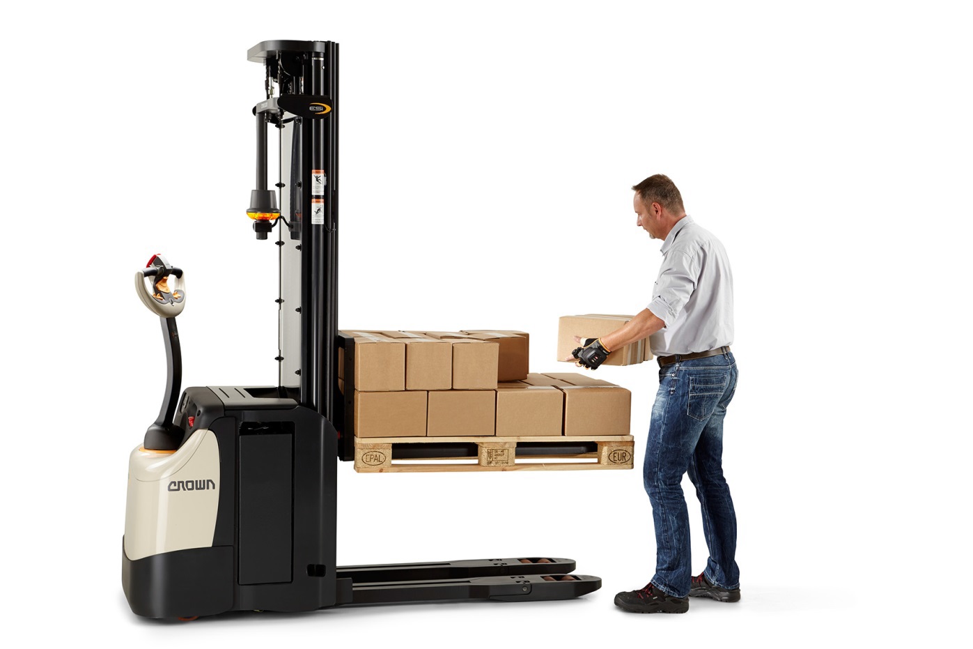 Technologia zdalnego podnoszenia QuickPick® marki Crown