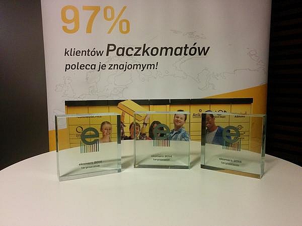 Ekomersy 2014: potrójny triumf Paczkomatów® InPost!