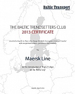 Maersk Line nagrodzony po raz trzeci