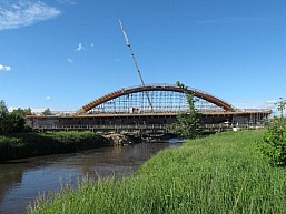Metrostav realizuje przeprawę mostową w Chełmku