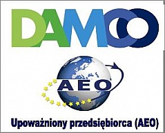 Certyfikat AEO dla Mlog AC \ Damco