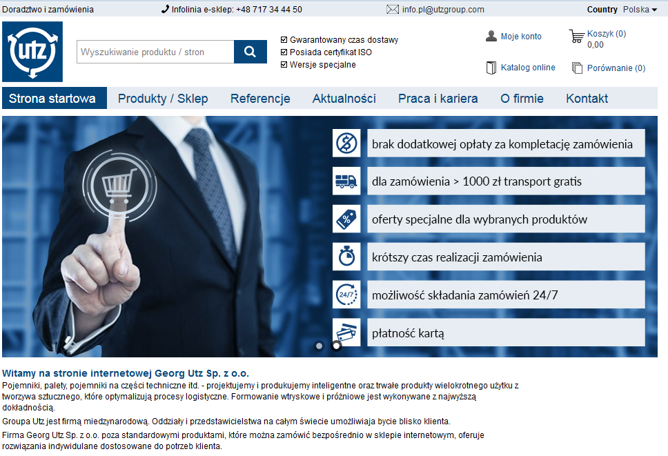Sklep internetowy Georg Utz