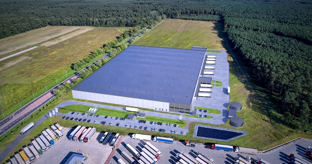 Magazyn części zamiennych w Świecku