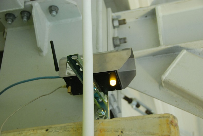 SENSE Monitoring_montaz systemu S-One_sensor laserowy