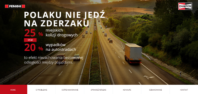 Kampania Polaku, Nie Jedź Na Zderzaku