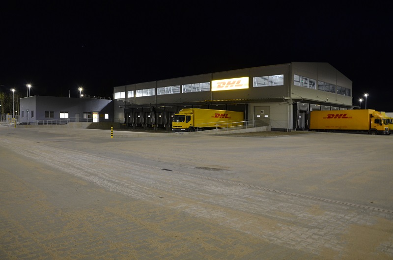 Kolejny terminal  DHL PARCEL 