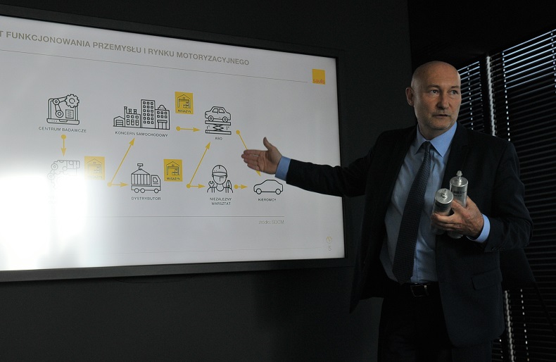 Alfred Franke, prezes Stowarzyszenia Dystrybutorów i Producentów Części Motoryzacyjnych (SDCM),