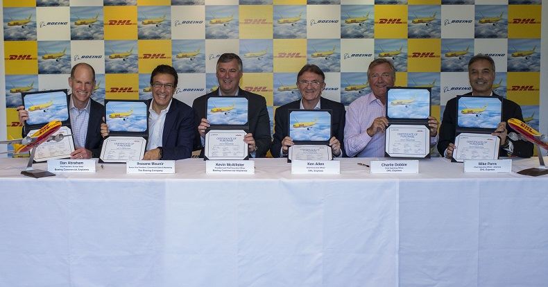 DHL Express Purchase Boeing 777 - Signing Ceremony 150718 - 1