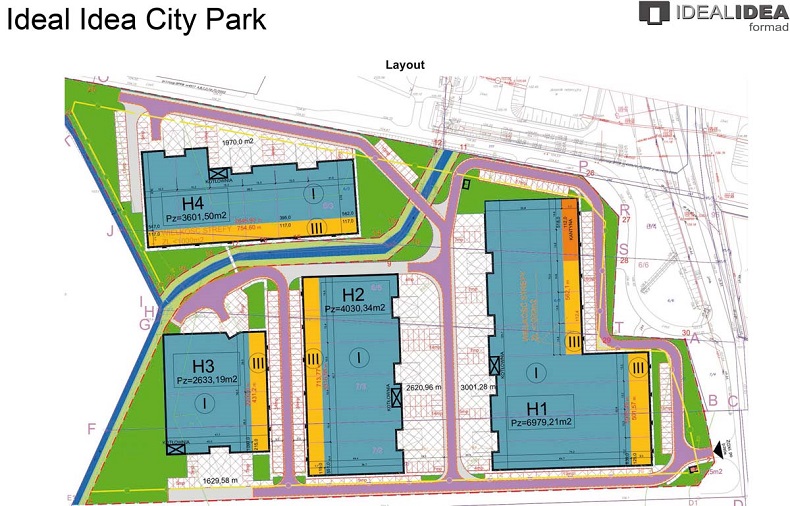 Ideal Idea City Park plan