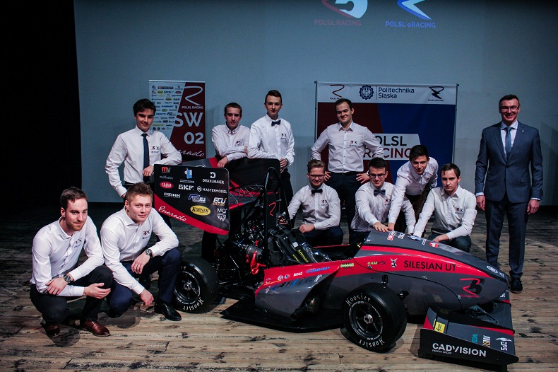 Studencki zespół PolSl Racing & eRacing