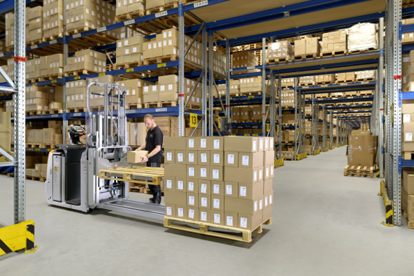 Wózek do kompletacji OPX z kierownicą EasyDrive