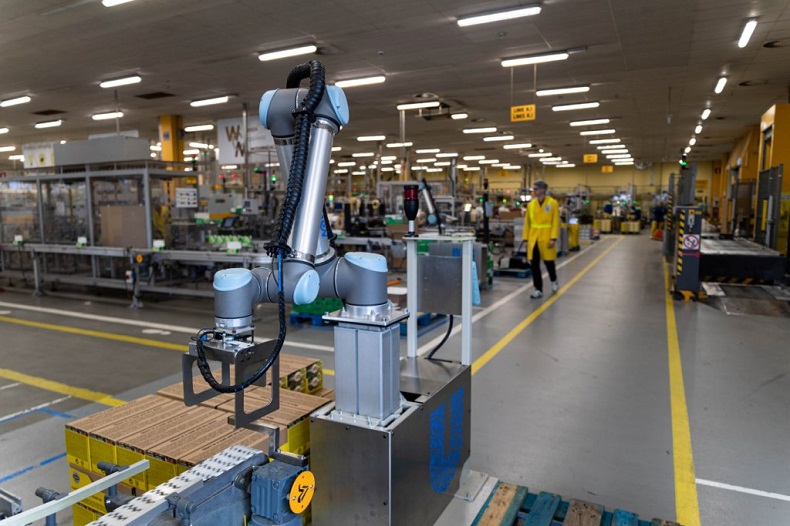 Roboty w fabryce Unilever w Katowicach 