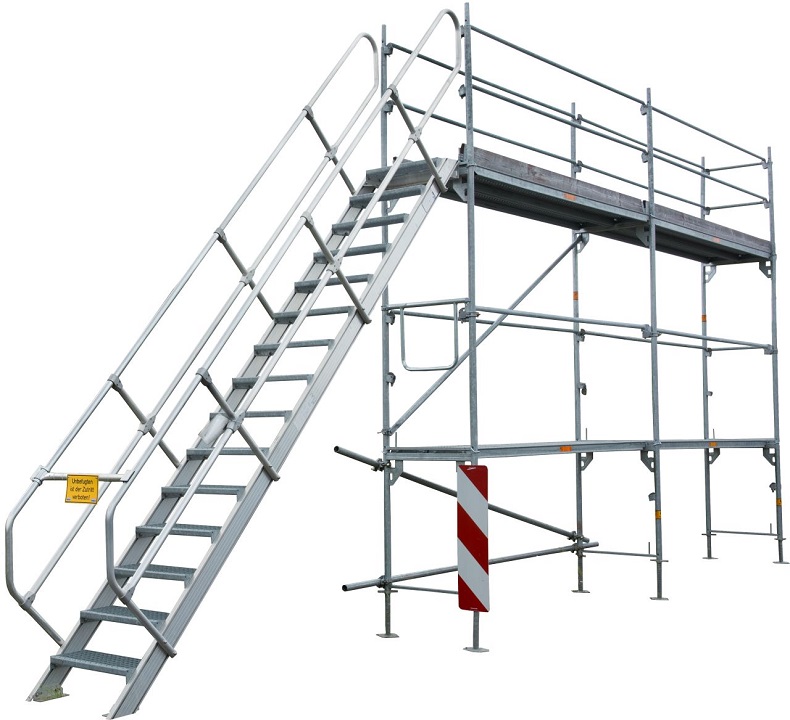 specjalistyczne rusztowanie do odśnieżania ciężarówek