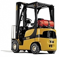 Czołowy wózek gazowy Yale GLP 18VX serii VX