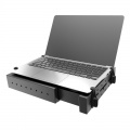 RAM-234-3FL Uchwyt na laptopa RAM® Tough-Tray ™ ze sprężyną i płaskimi ramionami mocującymi