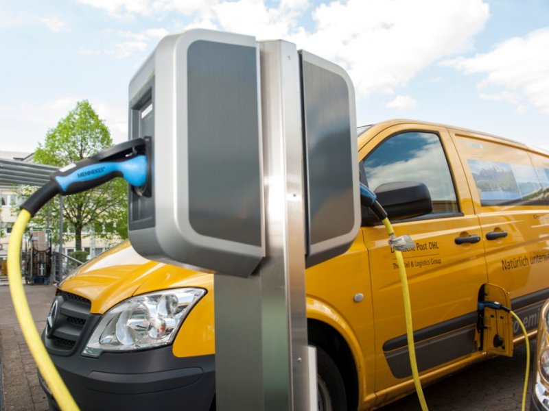 dhl samochody bezemisyjne